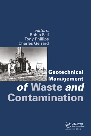 Geotechnical Management of Waste and Contamination