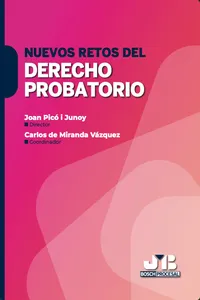 Nuevos retos del Derecho Probatorio_cover