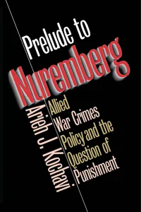 Prelude to Nuremberg_cover