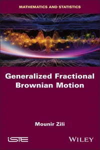 Generalized Fractional Brownian Motion_cover