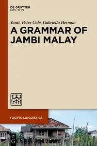A Grammar of Jambi Malay_cover