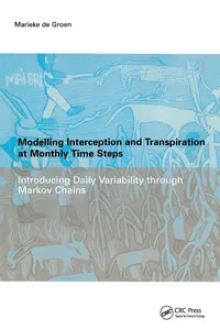 Modelling Interception and Transpiration at Monthly Time Steps_cover