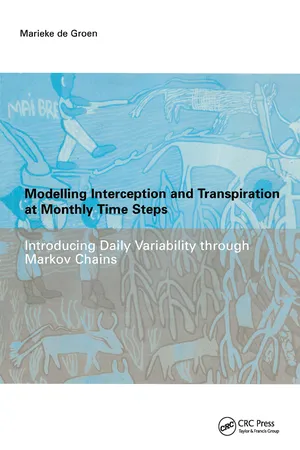 Modelling Interception and Transpiration at Monthly Time Steps