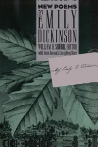 New Poems of Emily Dickinson_cover