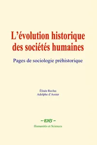 L’évolution historique des sociétés humaines