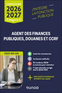 Concours commun Agent des finances publiques, douanes et CCRF - 2026-2027_cover