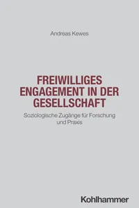 Freiwilliges Engagement in der Gesellschaft_cover
