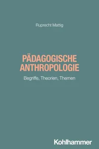 Pädagogische Anthropologie_cover