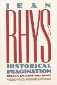 Jean Rhys's Historical Imagination_cover