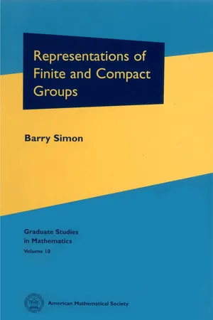 Representations of Finite and Compact Groups
