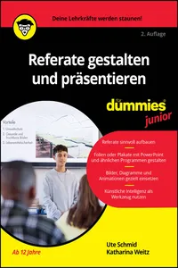 Referate gestalten und präsentieren für Dummies Junior_cover