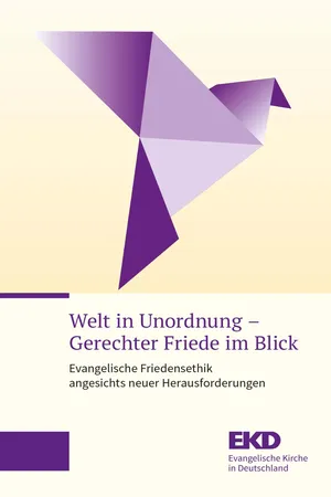 Welt in Unordnung – Gerechter Friede im Blick