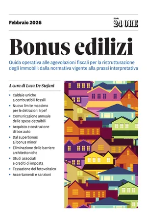 Bonus edilizi
