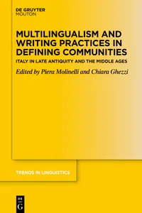 Multilingualism and Writing Practices in Defining Communities_cover