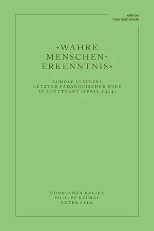 «Wahre Menschen-Erkenntnis»
