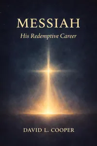 Messiah: His Redemptive Career_cover
