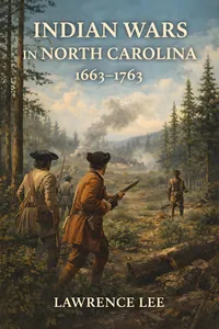 Indian Wars in North Carolina, 1663-1763_cover