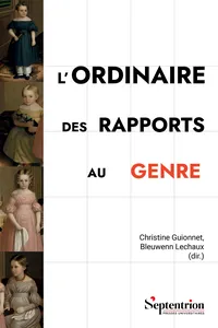L’ordinaire des rapports au genre_cover
