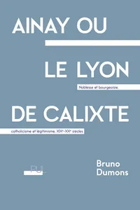 Ainay ou le Lyon de Calixte_cover