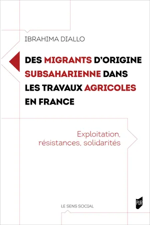 Des migrants d’origine subsaharienne dans les travaux agricoles en France