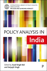 Policy Analysis in India_cover