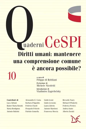 Diritti umani: mantenere una comprensione comune è ancora possibile?