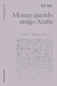 Mi muy querido amigo Azaña_cover