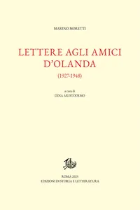 Lettere agli amici d'Olanda_cover