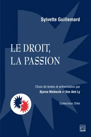 Le droit, la passion
