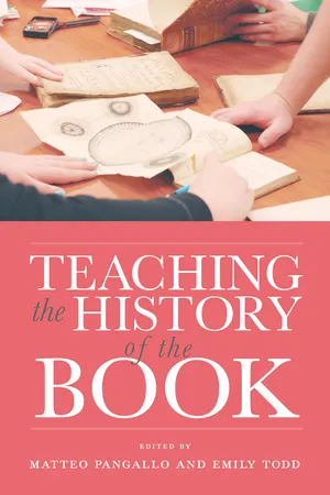 Teaching the History of the Book