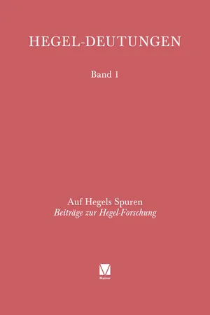 Auf Hegels Spuren