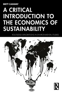 A Critical Introduction to the Economics of Sustainability_cover