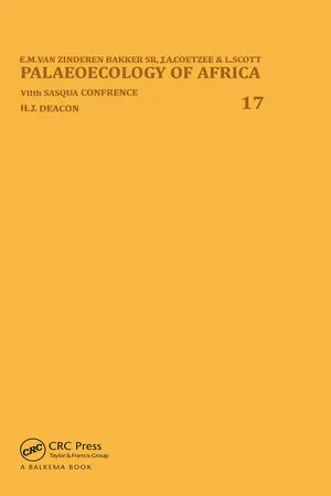 Palaeoecology of Africa, volume 17