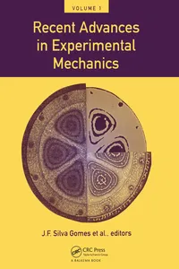Recent Advances in Exoerimental Mechanics, Volume 1