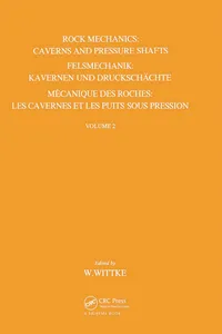Rock Mechanics - Volume 2_cover
