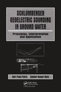Schlumberger Geolectric Sounding in Ground Water_cover