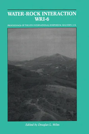 Water-Rock Interaction (WRI-6)