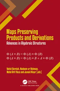Maps Preserving Products and Derivations_cover
