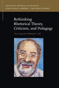 Rethinking Rhetorical Theory, Criticism, and Pedagogy_cover