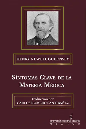 Síntomas clave de la materia médica