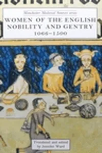 Women of the English Nobility and Gentry, 1066-1500_cover
