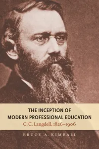 The Inception of Modern Professional Education_cover