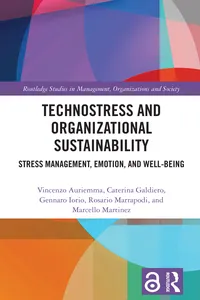 Technostress and Organizational Sustainability_cover