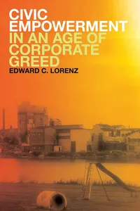 Civic Empowerment in an Age of Corporate Greed_cover