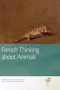 French Thinking about Animals_cover