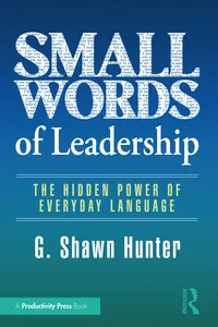 Small Words of Leadership_cover