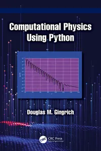 Computational Physics Using Python_cover
