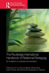 The Routledge International Handbook of Relational Pedagogy_cover
