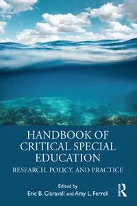 Handbook of Critical Special Education_cover