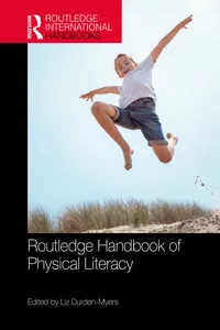 Routledge Handbook of Physical Literacy_cover